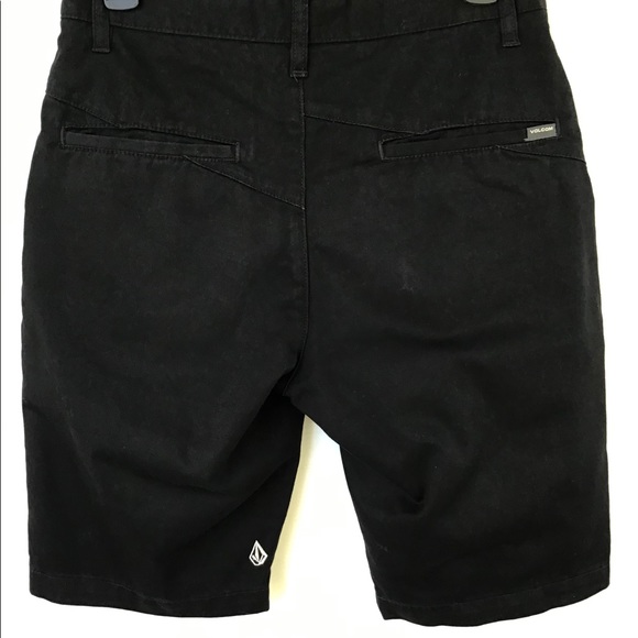 Volcom corpo class chino shorts men’s 28, black - Picture 2 of 9